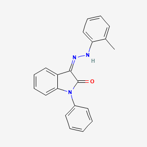 molecular formula C21H17N3O B7786059 CID 9581844 
