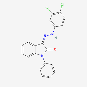 molecular formula C20H13Cl2N3O B7786065 CID 5902685 
