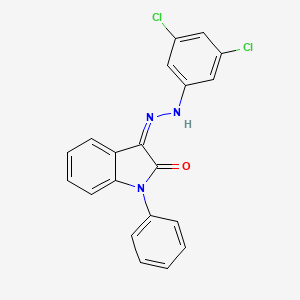 molecular formula C20H13Cl2N3O B7786073 CID 6105295 