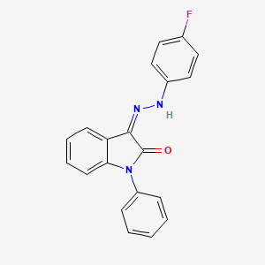 molecular formula C20H14FN3O B7786091 CID 5921798 