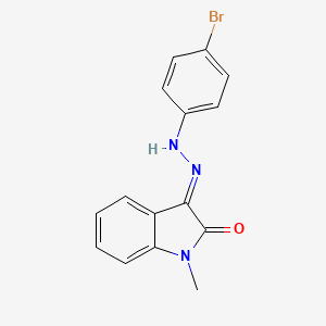 molecular formula C15H12BrN3O B7786103 CID 9581857 