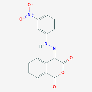 molecular formula C15H9N3O5 B7786121 CID 9581866 