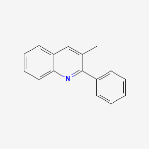 molecular formula C16H13N B7786191 3-甲基-2-苯基喹啉 CAS No. 101063-69-8