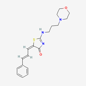 molecular formula C19H23N3O2S B7786193 CID 5707811 