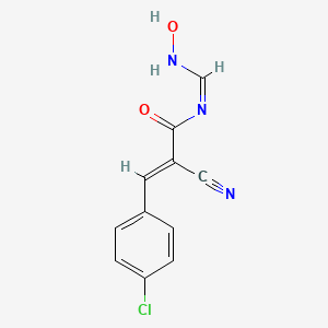 molecular formula C11H8ClN3O2 B7786196 CID 5707838 