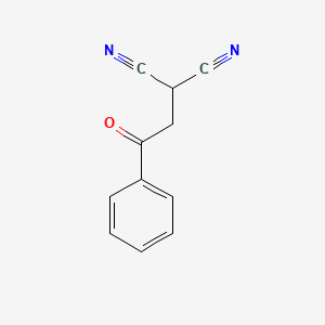 molecular formula C11H8N2O B7786215 2-Phenacylpropanedinitrile 