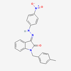 molecular formula C22H18N4O3 B7786260 CID 9582045 