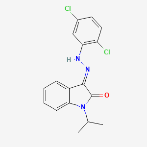 molecular formula C17H15Cl2N3O B7786266 CID 9582048 