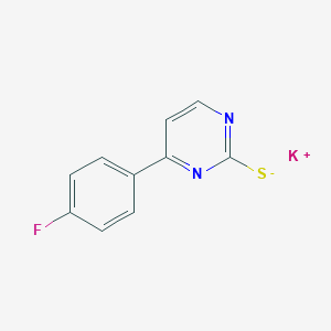 molecular formula C10H6FKN2S B7786300 CID 2767653 