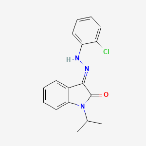 molecular formula C17H16ClN3O B7786328 CID 7529767 