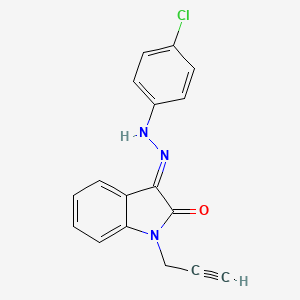 molecular formula C17H12ClN3O B7786352 CID 9582058 