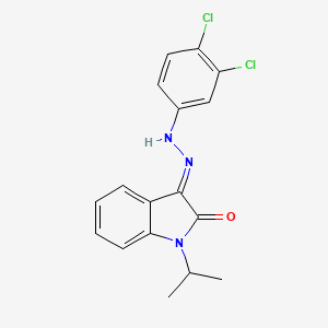 molecular formula C17H15Cl2N3O B7786376 CID 8037975 