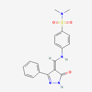 molecular formula C18H18N4O3S B7786422 CID 6082061 