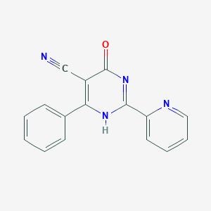 molecular formula C16H10N4O B7786436 CID 1480447 