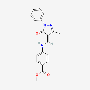 molecular formula C19H17N3O3 B7786464 CID 6346150 