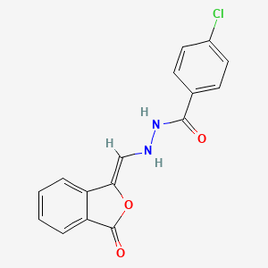 molecular formula C16H11ClN2O3 B7786471 CID 5524136 