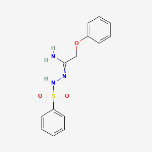molecular formula C14H15N3O3S B7786516 CID 3504396 