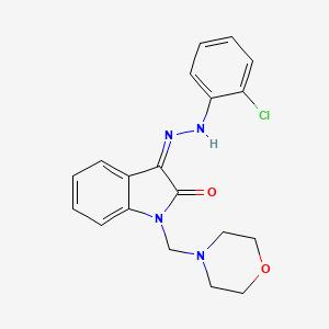 molecular formula C19H19ClN4O2 B7786536 CID 6065871 