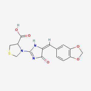 molecular formula C15H13N3O5S B7786545 CID 6065179 