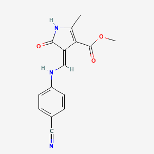 molecular formula C15H13N3O3 B7786597 CID 5525185 