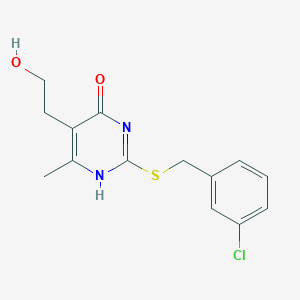 molecular formula C14H15ClN2O2S B7786716 CID 3840811 