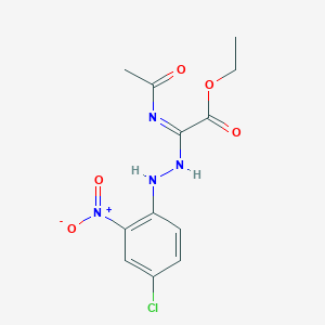 molecular formula C12H13ClN4O5 B7786787 CID 4294760 