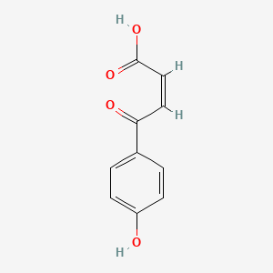 (2Z)-4-(4-hydroxyphenyl)-4-oxobut-2-enoic acid
