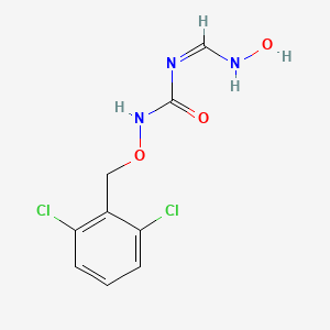 molecular formula C9H9Cl2N3O3 B7786907 CID 6412841 