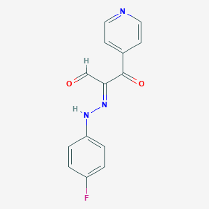 molecular formula C14H10FN3O2 B7787022 CID 6374917 