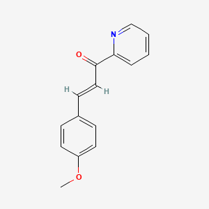 3-(4-Methoxyphenyl)-1-(2-pyridinyl)-2-propen-1-one