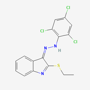 molecular formula C16H12Cl3N3S B7787099 CID 5923098 