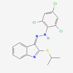 molecular formula C17H14Cl3N3S B7787105 CID 6090514 