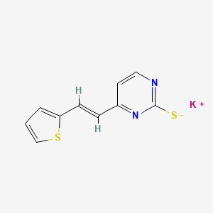 molecular formula C10H7KN2S2 B7787135 CID 16413262 