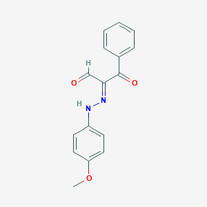 (2E)-2-[(4-methoxyphenyl)hydrazinylidene]-3-oxo-3-phenylpropanal