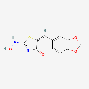 molecular formula C11H8N2O4S B7787163 CID 1477993 