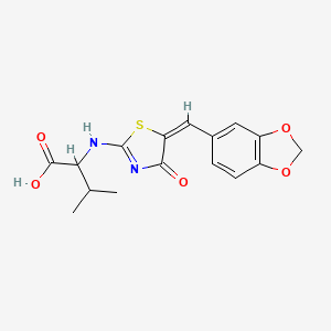 molecular formula C16H16N2O5S B7787170 CID 5843837 