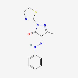 molecular formula C13H13N5OS B7787188 CID 6346140 