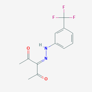 molecular formula C12H11F3N2O2 B7787412 CID 2728328 