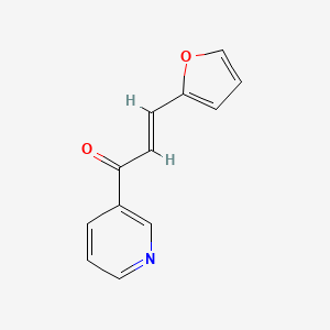 molecular formula C12H9NO2 B7787414 3-(Furan-2-yl)-1-(pyridin-3-yl)prop-2-en-1-one CAS No. 19575-04-3
