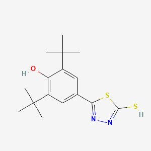 molecular formula C16H22N2OS2 B7787433 CID 164292 