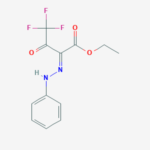 molecular formula C12H11F3N2O3 B7787560 CID 5705856 