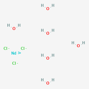 molecular formula Cl3H12NdO6 B077876 六水合氯化钕(III) CAS No. 13477-89-9