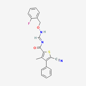 molecular formula C21H16FN3O2S B7787613 CID 3796516 