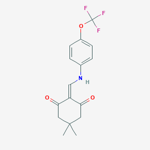 molecular formula C16H16F3NO3 B7787641 CID 1481905 