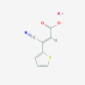 molecular formula C8H4KNO2S B7787680 CID 16413529 