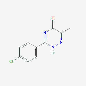 3-(4-chlorophenyl)-6-methyl-2H-1,2,4-triazin-5-one