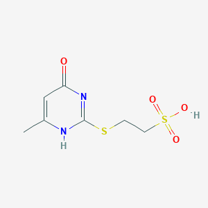 molecular formula C7H10N2O4S2 B7787717 CID 3765513 