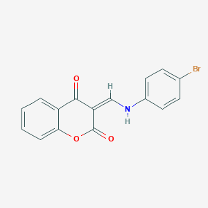 molecular formula C16H10BrNO3 B7787728 CID 5524814 