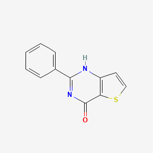 molecular formula C12H8N2OS B7787743 CID 1485379 