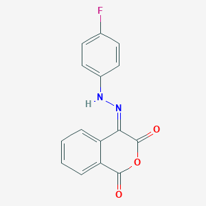 molecular formula C15H9FN2O3 B7787764 CID 9661407 